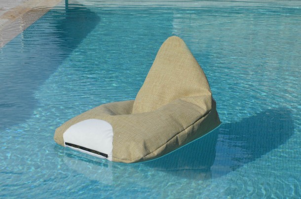 Inpool, il pouf galleggiante