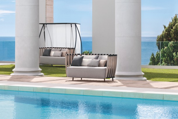 Swing di Patrick Morgue per Ethimo