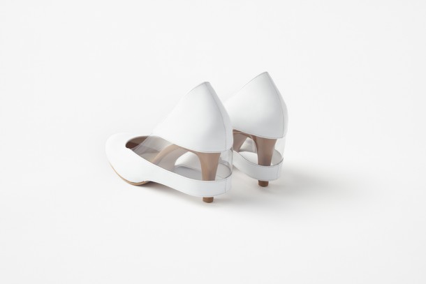 skirt shoes by Nendo