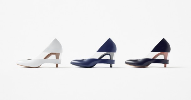 skirt shoes by Nendo