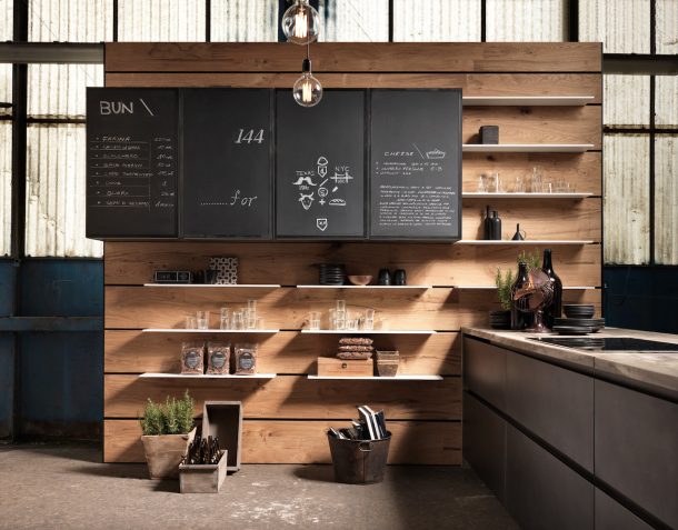 Factory by Aster, la cucina vintage e industriale