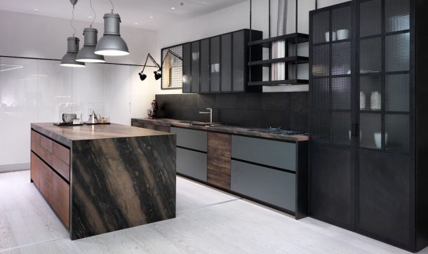 Factory by Aster, la cucina vintage e industriale