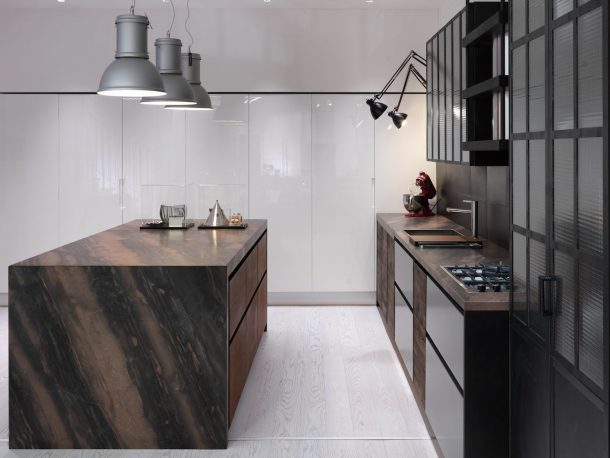 Factory by Aster, la cucina vintage e industriale