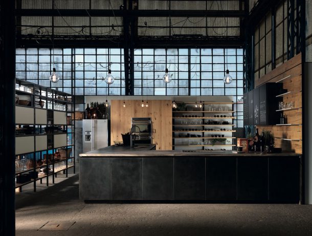 Factory by Aster, la cucina vintage e industriale