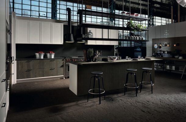 Factory by Aster, la cucina vintage e industriale