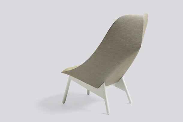 Uchiwa long chair by Hay