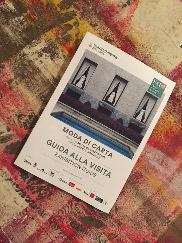 Moda di Carta a villa Necchi Campiglio