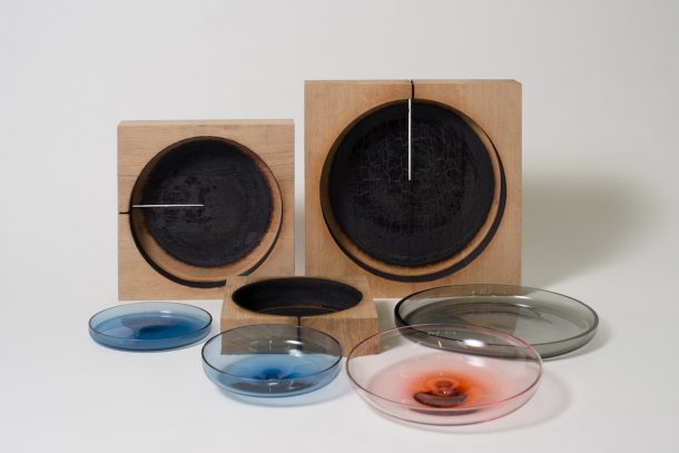 I PIATTI IN VETRO ISPIRATI ALLA LUNA