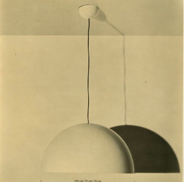 luce: lampada Sonora di Vico Magistretti