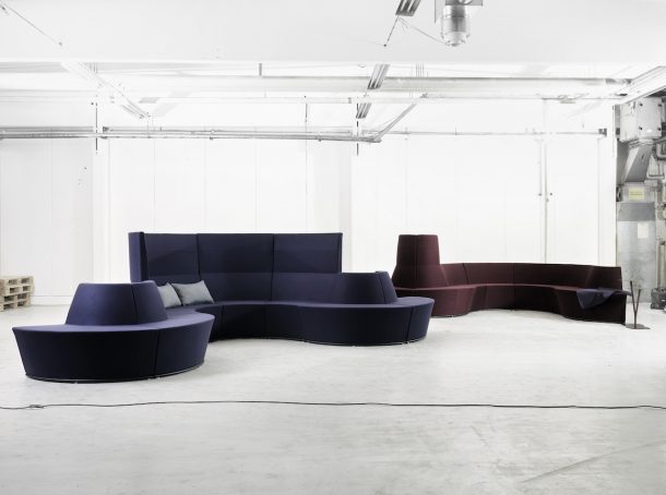 I DIVANI COMPONIBILI PER UFFICI DI LAMMHULTS