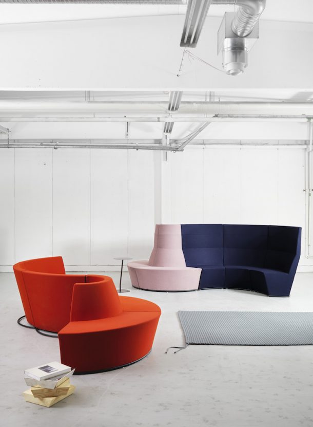 I DIVANI COMPONIBILI PER UFFICI DI LAMMHULTS