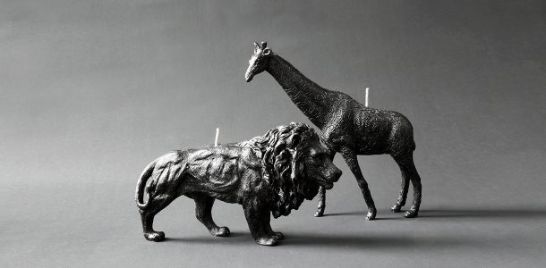 Animal candles by Haoshi