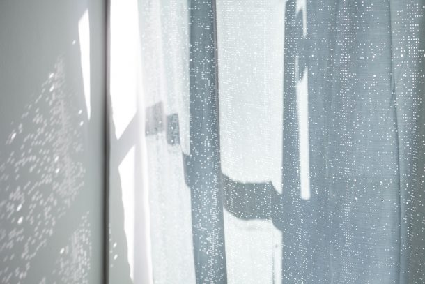 Crocetta, la tenda tridimensionale tagliata a laser