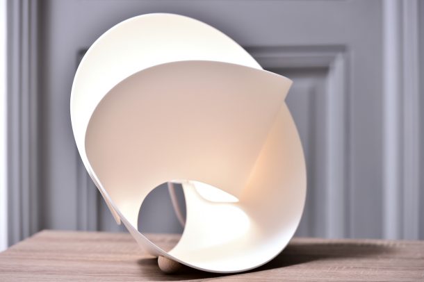 Tulip Lamp. Hi-Macs
