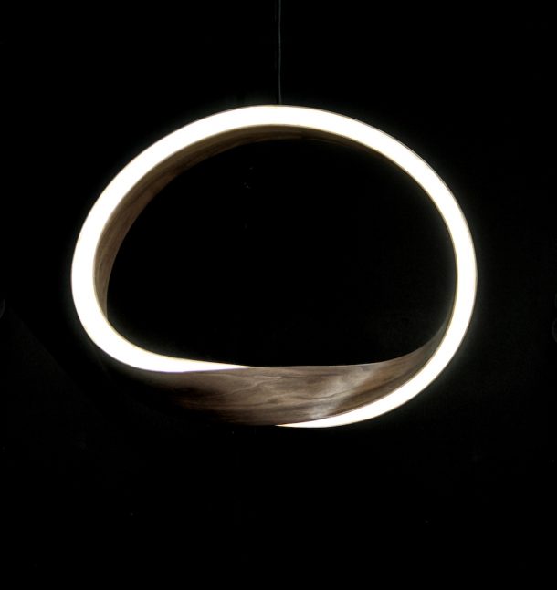 M-Lamp, lampada in legno