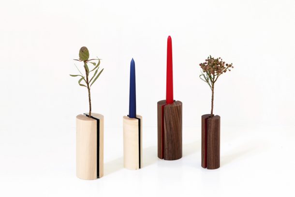 vaso portacandele piero lissoni