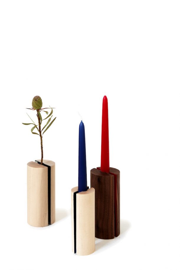 vaso portacandele piero lissoni