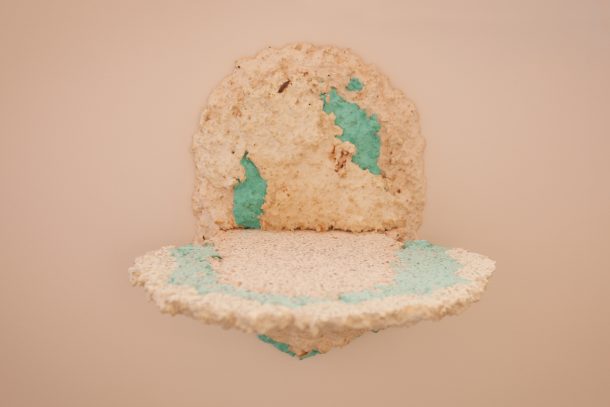 mensole gesso e sughero