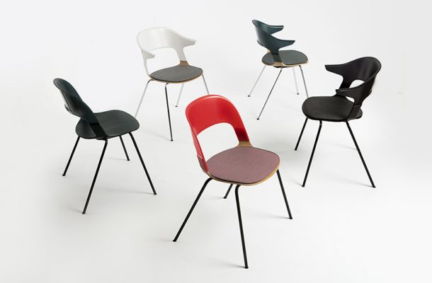 Pair Chair: una sedia impilabile dalle mille combinazioni