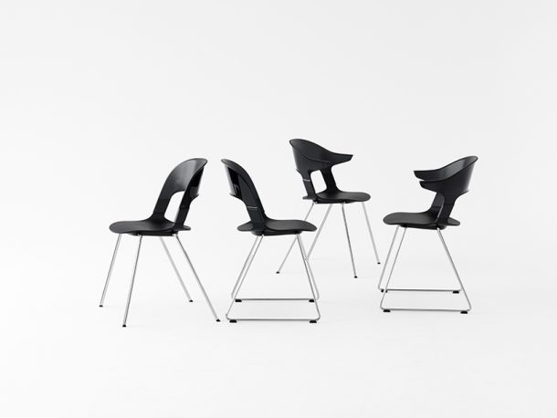 Pair Chair: una sedia impilabile dalle mille combinazioni
