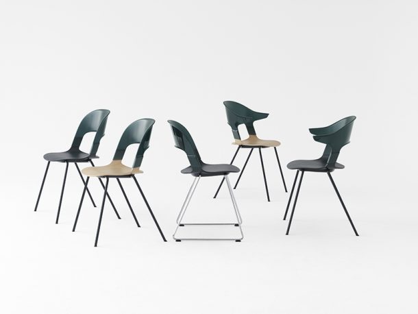 Pair Chair: una sedia impilabile dalle mille combinazioni