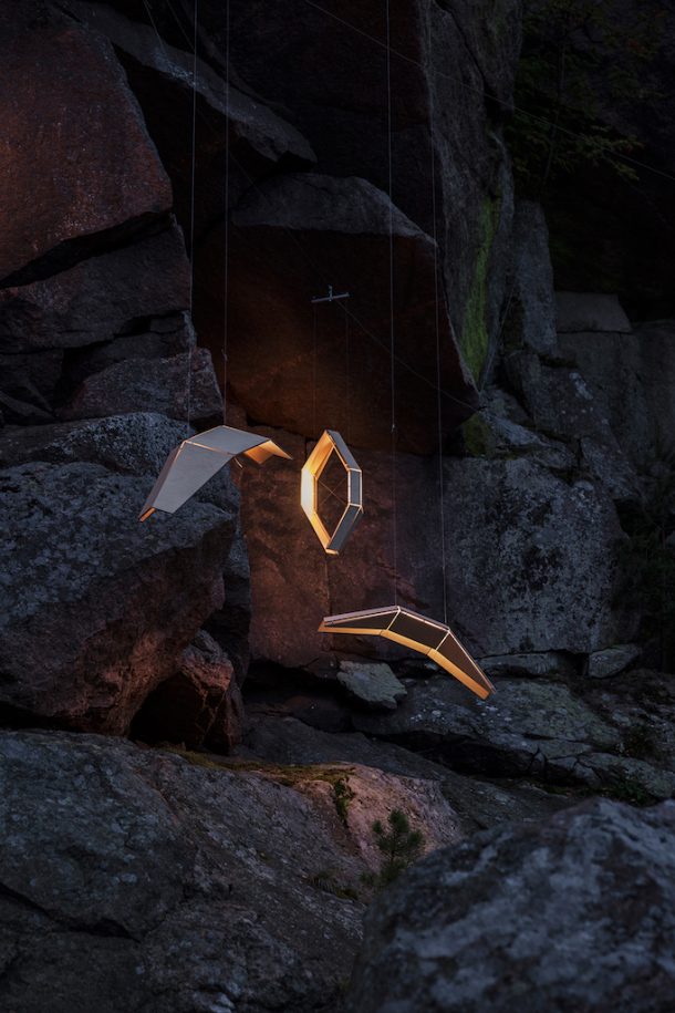 Eagle, le lampade che nascono dalla missione spaziale