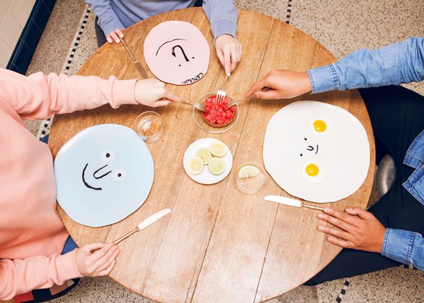 I divertenti piatti di Jean Jullien