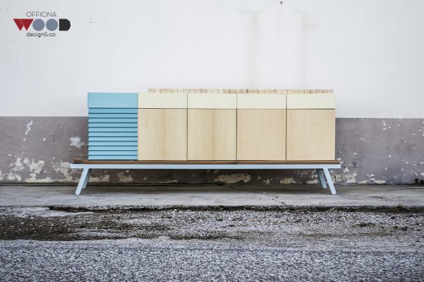 mobili che raccontano la Romagna by Officinawood