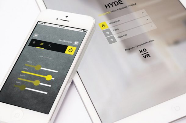 Hyde, il sistema intelligente per le pareti
