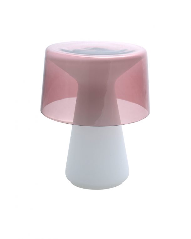 Nelly, la lampada in vetro di murano