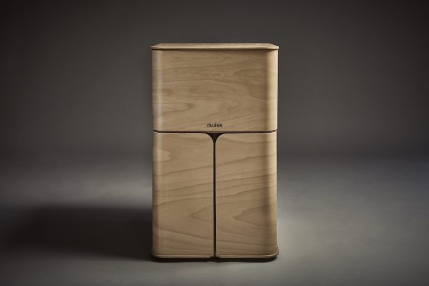 Dwiss, il comodo ed elegante cestino sostenibile