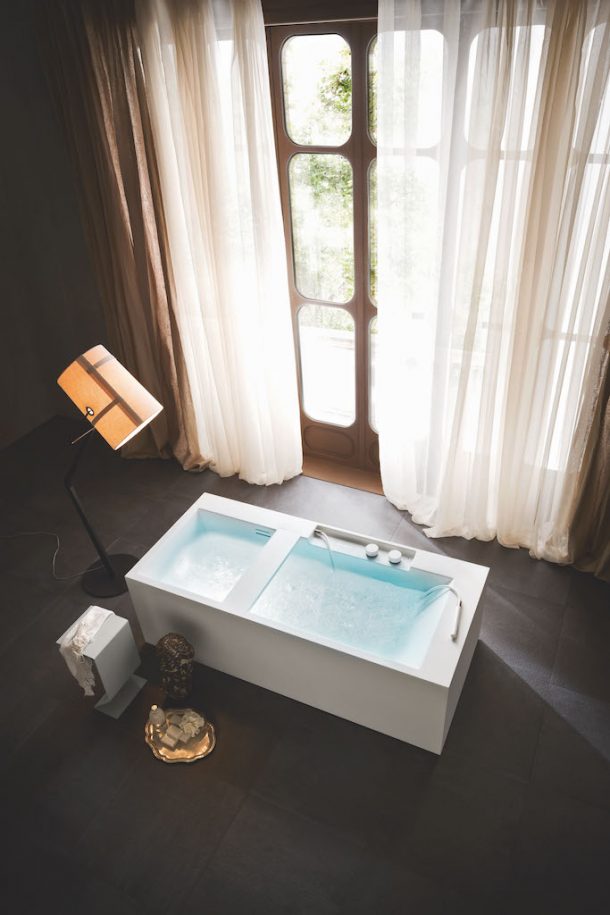 Le vasche free standing dal design essenziale di Rexa Design