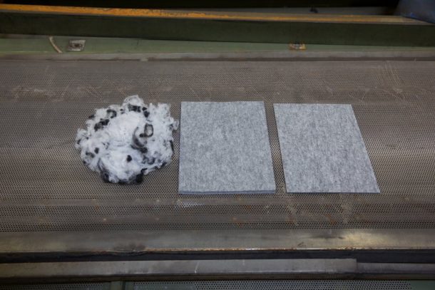 Nook, la seduta in feltro proveniente da bottiglie di plastica