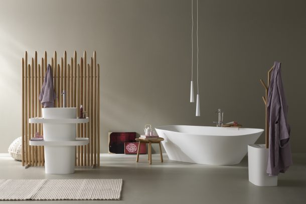 Le vasche free standing dal design essenziale di Rexa Design