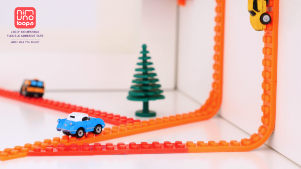 Nimuno Loops, nastro adesivo Lego