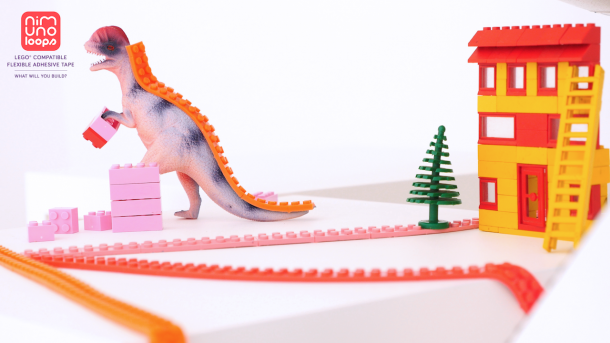 Nimuno Loops, nastro adesivo Lego