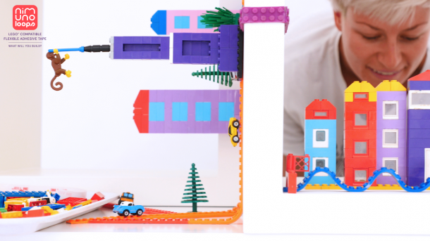 Nimuno Loops, nastro adesivo Lego