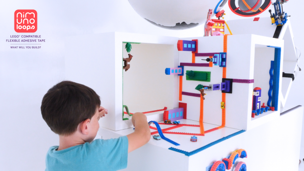 Nimuno Loops, nastro adesivo Lego