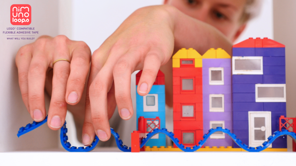 Nimuno Loops, nastro adesivo Lego