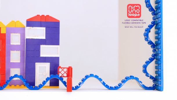 Nimuno Loops, nastro adesivo Lego