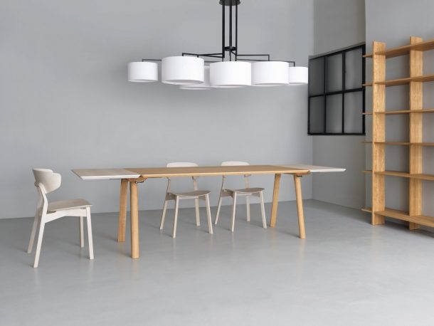 Zeitraum presenta il tavolo allungabile