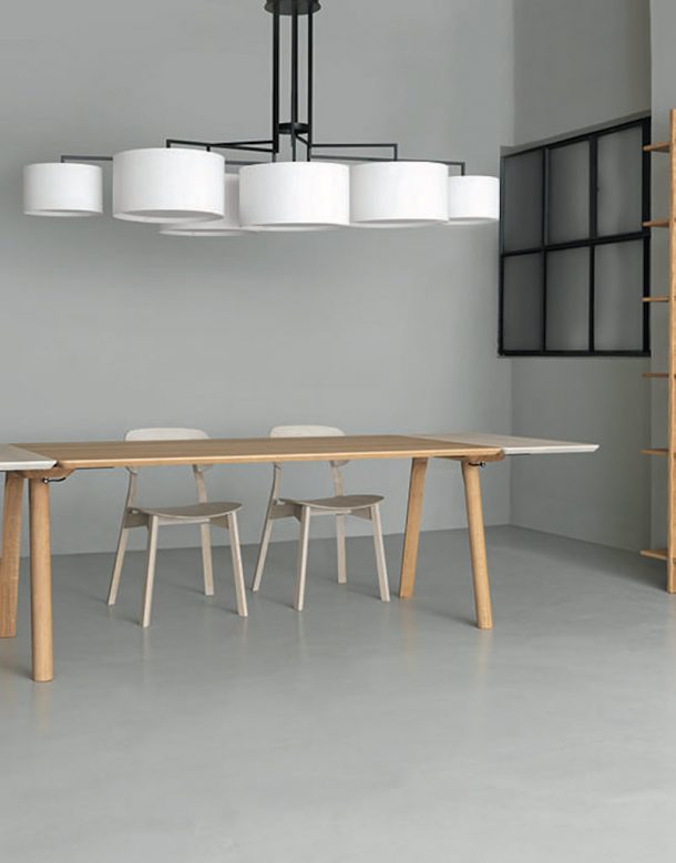 Zeitraum presenta il tavolo allungabile