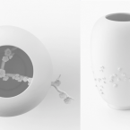 Sakura vase. Nendo for Sevres