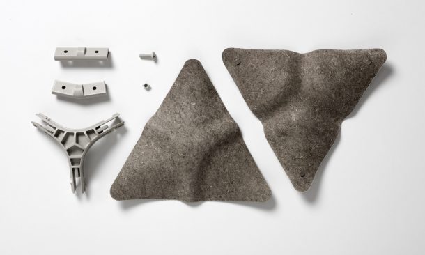 Scale, la parete divisoria modulare che da vita al tessuto