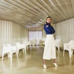 Voxel, la sedia geometrica di Karim Rashid