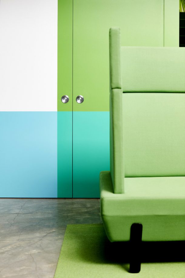 L’ allestimento d’ufficio d’ispirazione atlantica