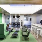 L’ allestimento d’ufficio d’ispirazione atlantica