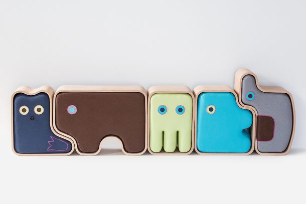 animaze animali pouf