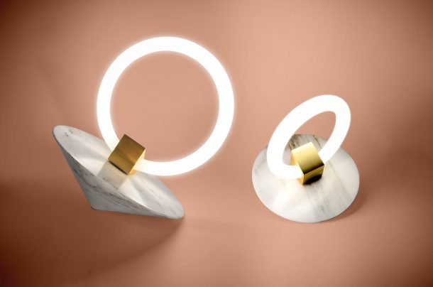 essorropia lampade marmo bronzo