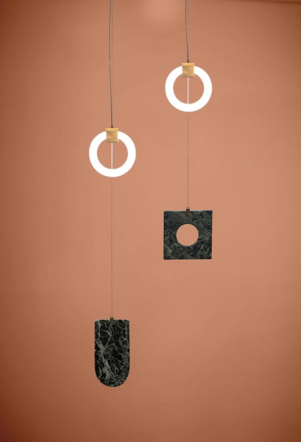 essorropia lampade marmo bronzo